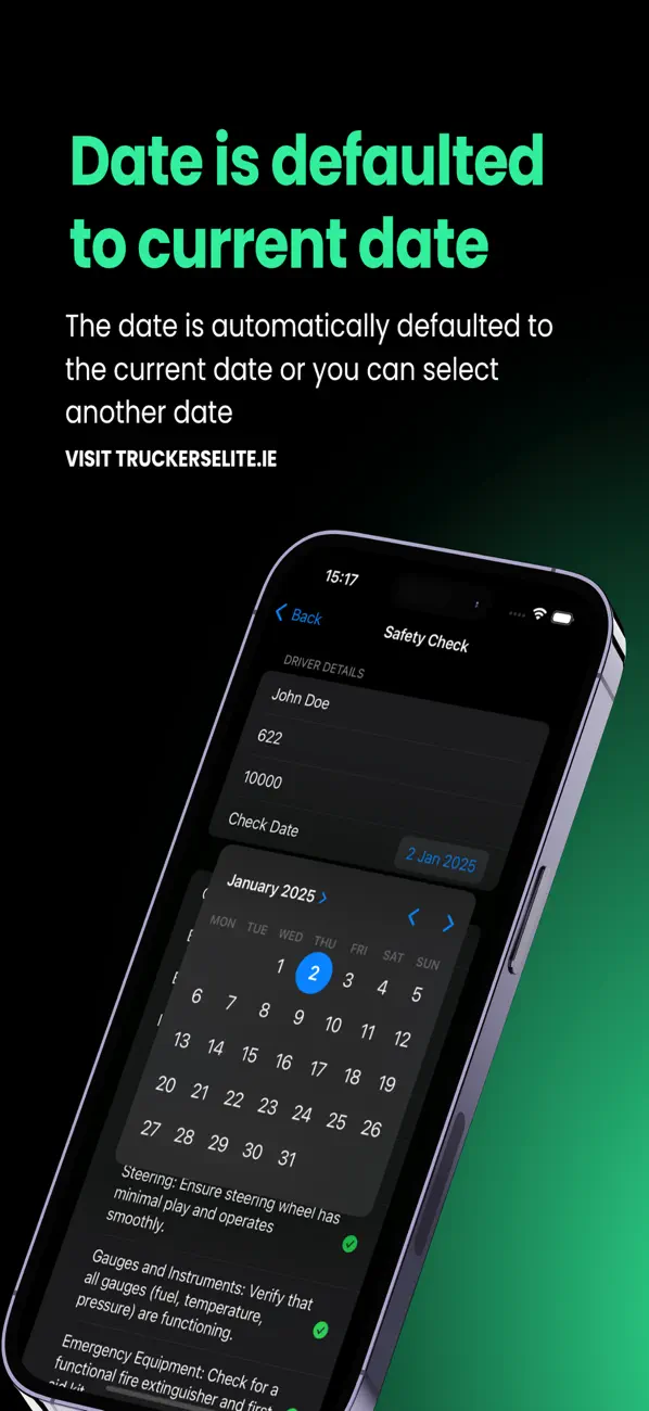 Screenshot #3 pour WalkAround Checks