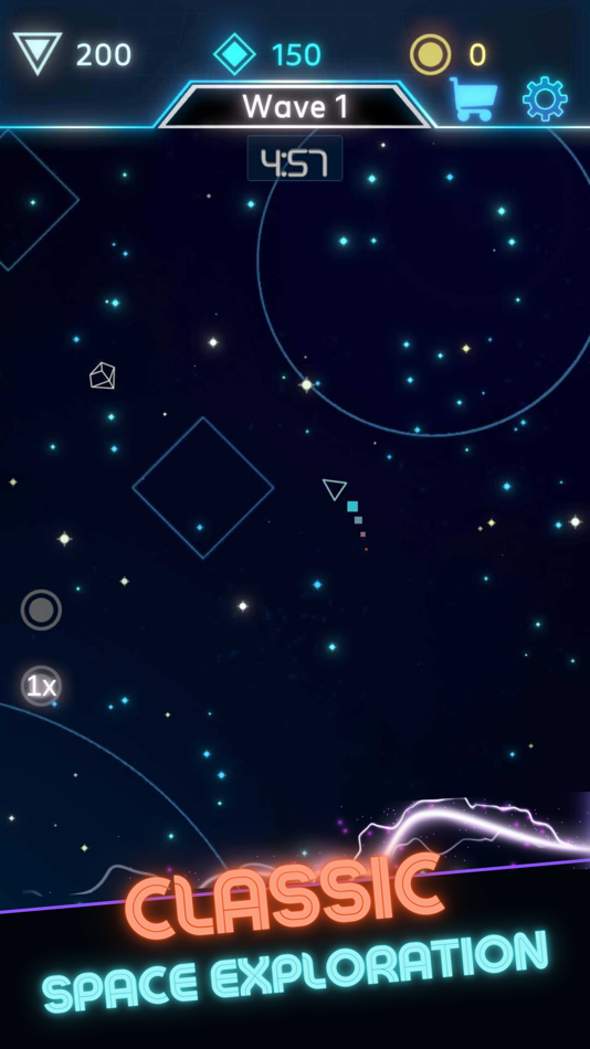 #2. Asteroids: Idle Challenge (iOS) 由: Daedalus Lab LLC