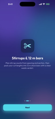 Rebar Weight & Bar Calculator screenshot 4