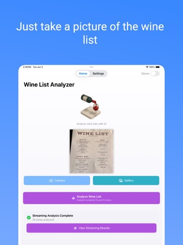 Wine List: Order confidently iPad screenshot