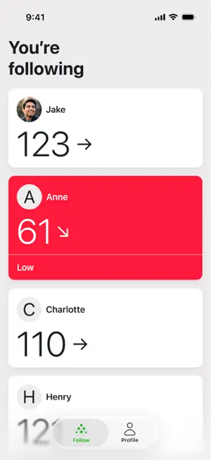 Dexcom Follow screenshot 1