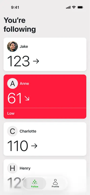 Dexcom Follow screenshot 1 of 4