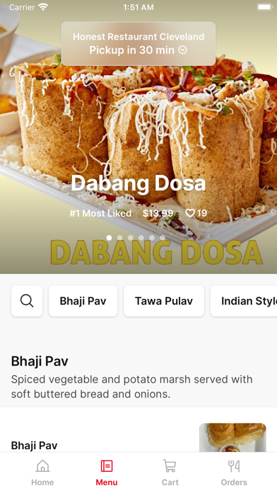 Honest Restaurant Cleveland Screenshot