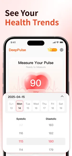 DeepPulse:BP&Blood Sugar screenshot 3
