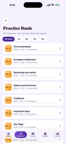 My Citizenship Test Australia iPhone screenshot
