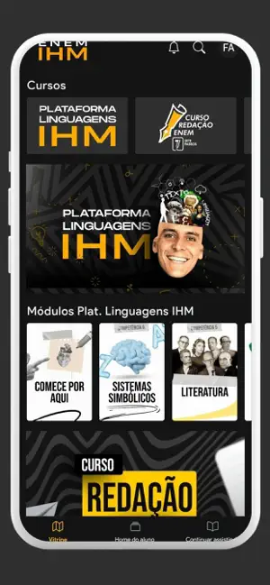 Plataforma Enem IHM screenshot 3