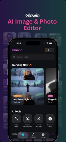 AI Selfie,Image Editor: Glowio screenshot