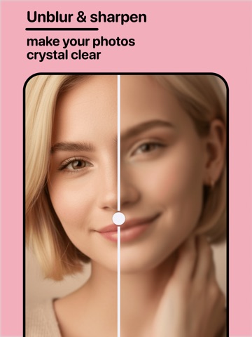 Lucent · AI Photo Enhancer 4K iPad screenshot