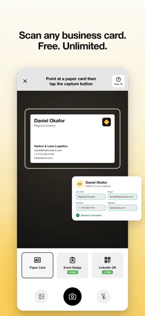 TapSnap: Digital Business Card screenshot 4