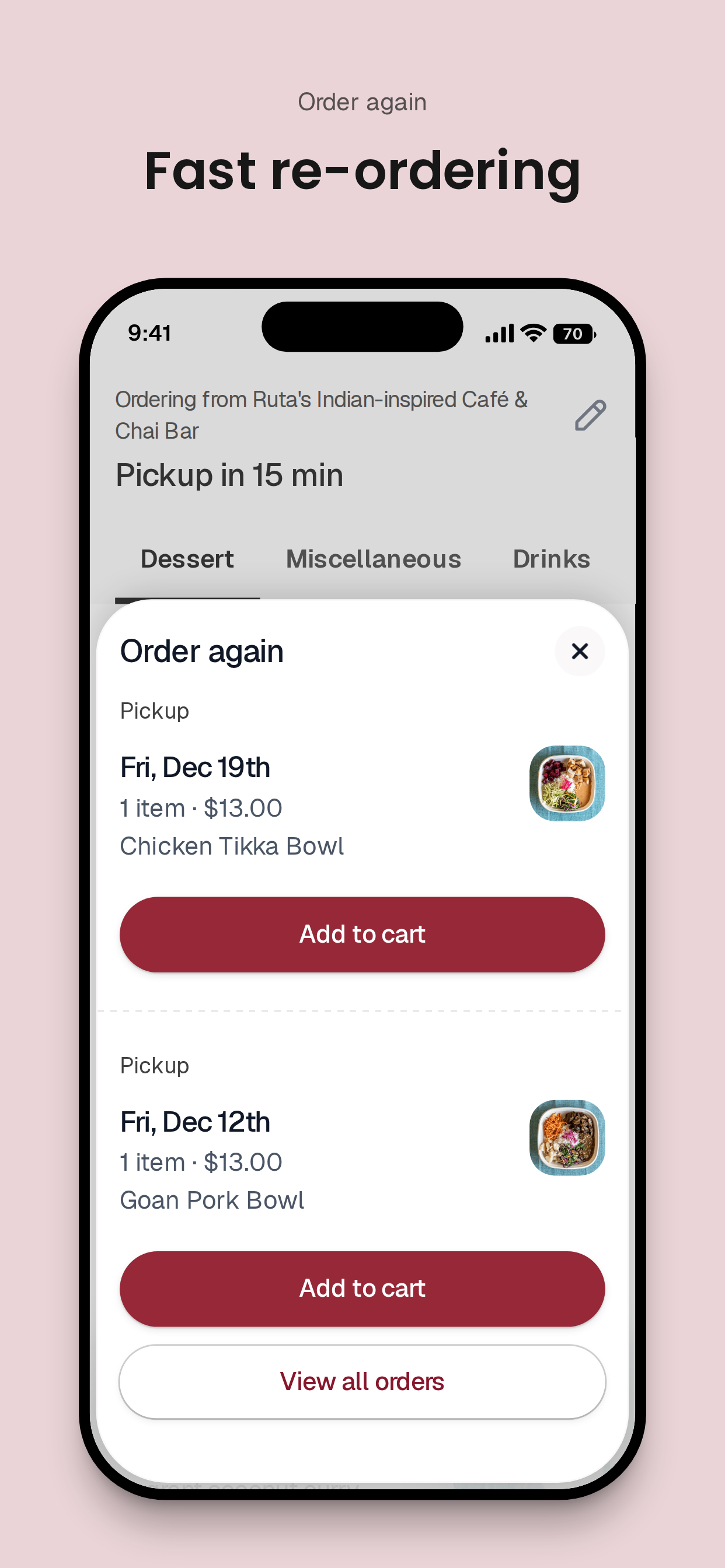 Ruta's Fresh Indian Fare screenshot 4