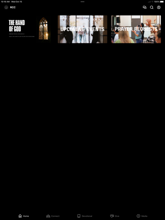 Redemption City Church – CO iPad screenshot 1 - Education app