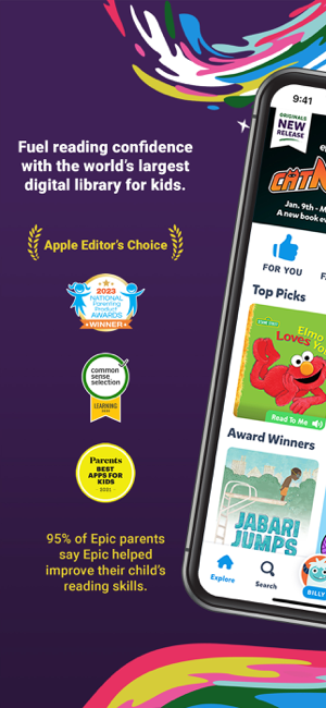 ‎Epic - Kids' Books & Reading Screenshot