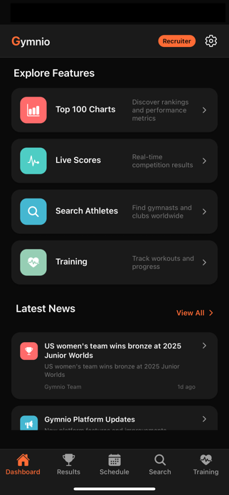 Gymnio US Screenshot 1 of 7