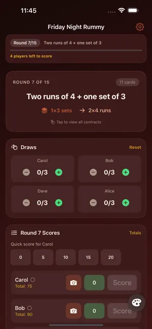 RummyTally screenshot 2