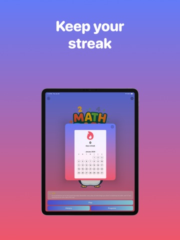 Math Dash Math Practice App iPad screenshot
