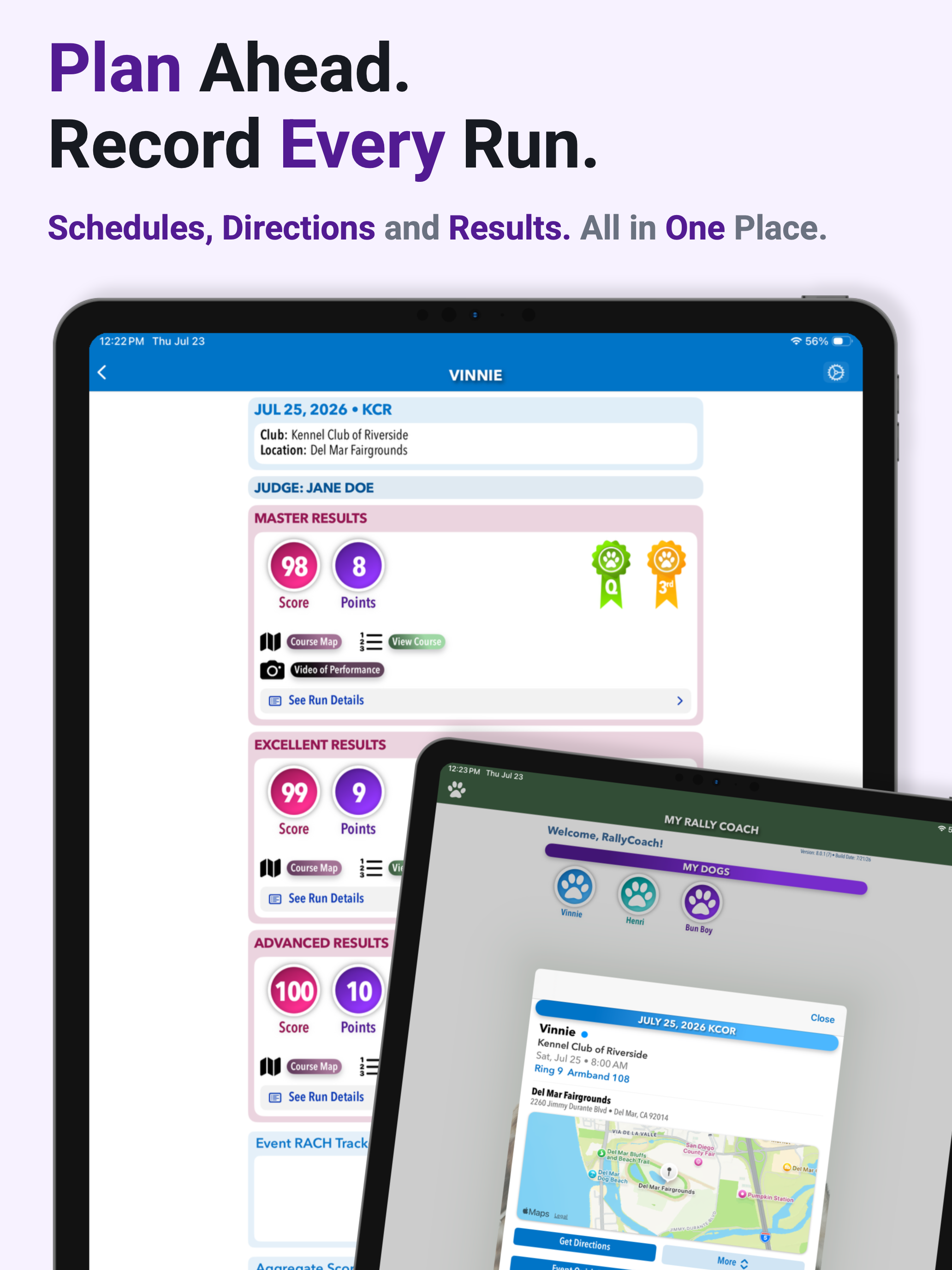 MyRallyCoachCKC screenshot 17