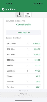 StackSum screenshot 3