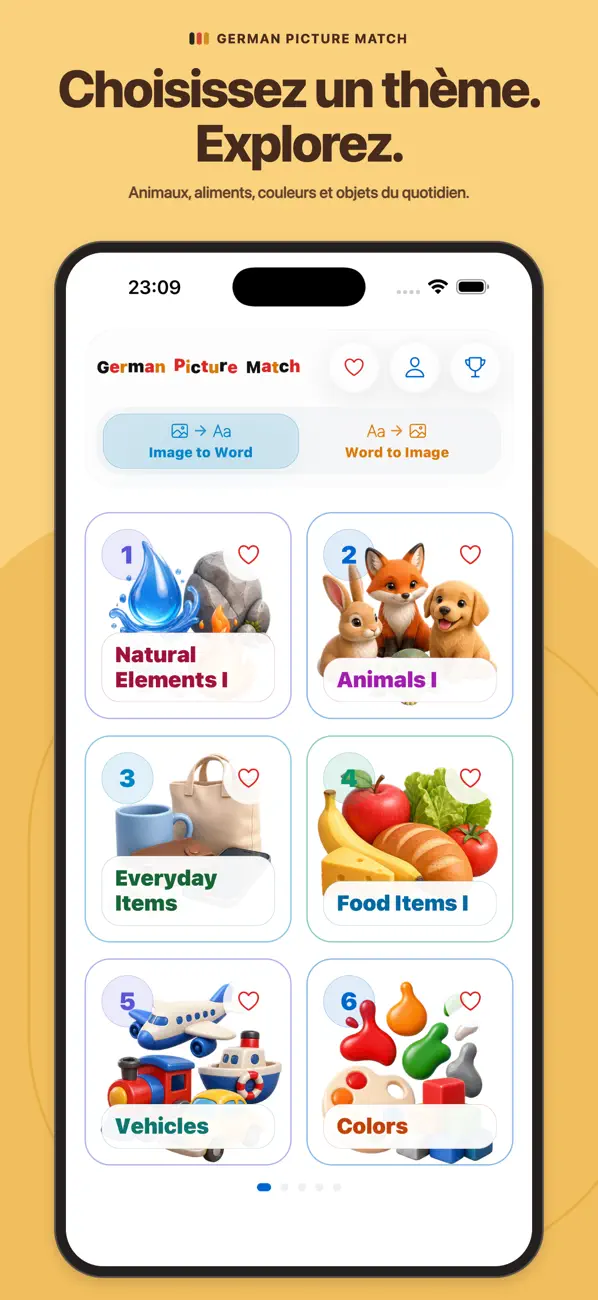Screenshot #3 pour German Picture Match