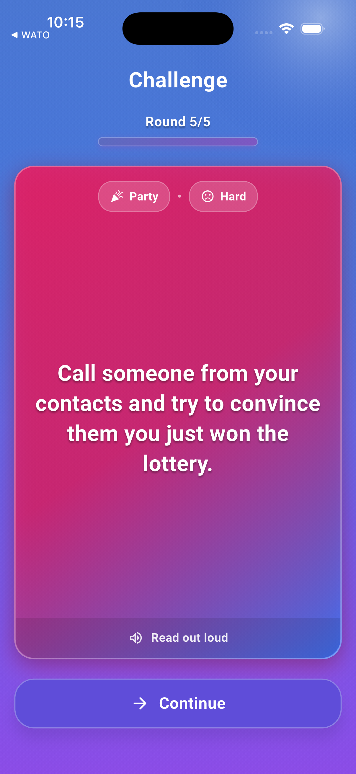 WATO - What are the Odds?!