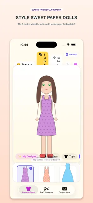 Paper Doll Studio: Dress Up screenshot 1