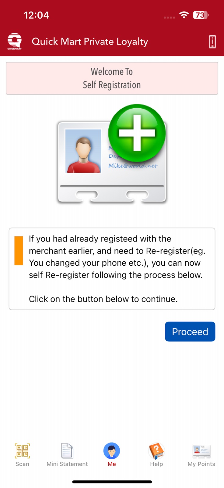 QuickMart Loyalty iphone screenshot 3