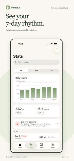 Pumpful: Pumping Tracker screenshot 3