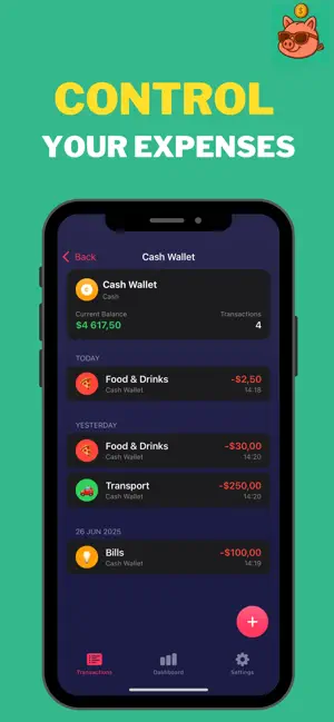 Spending Tracker: Tomi screenshot 2