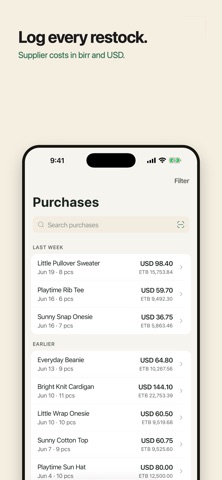 Erefta: Sales & Inventory iPhone screenshot
