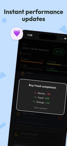 Hustle Logic - Life of Choices iPhone screenshot