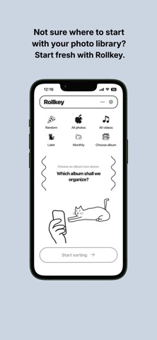 Rollkey - Photo Organizer screenshot 1