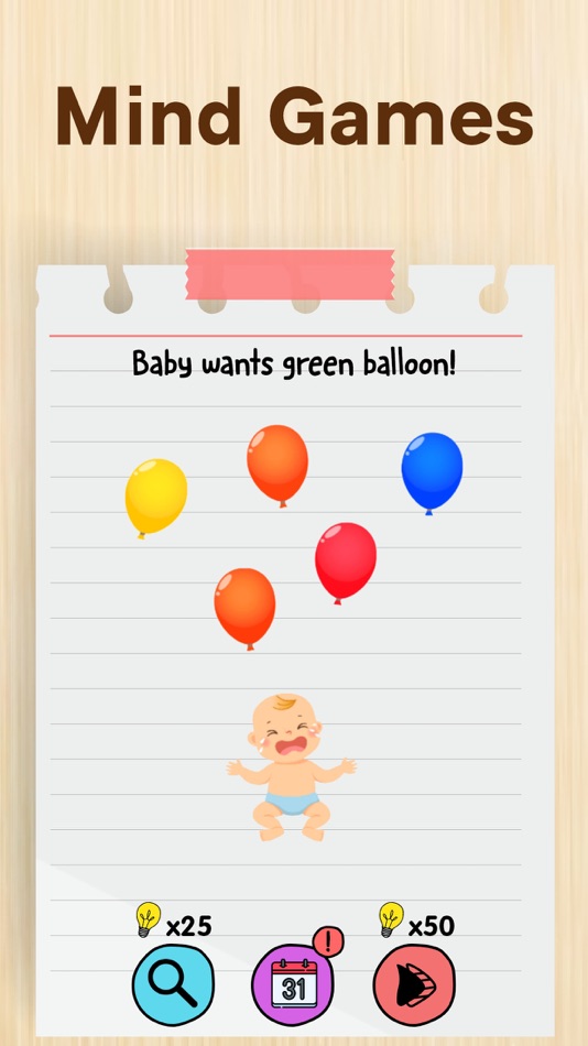 #3. Brain Test Training - IQ Games (iOS) Podle: Muhammad Hassan Pasha Khushnood Pasha