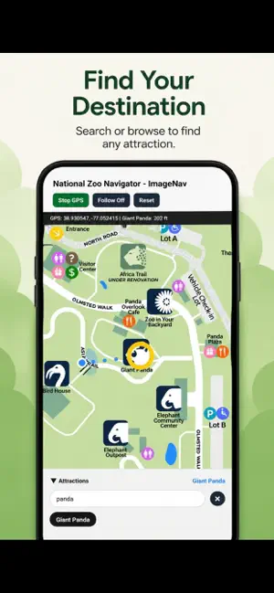 National Zoo Navigator screenshot 3