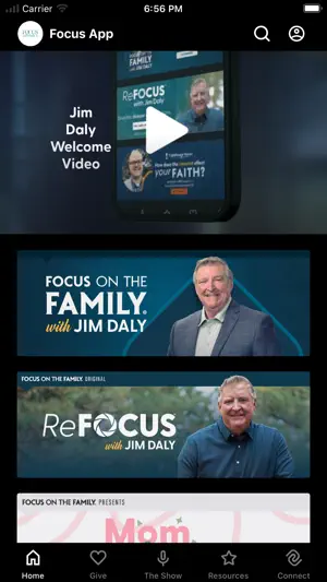 Focus on the Family App screenshot 1