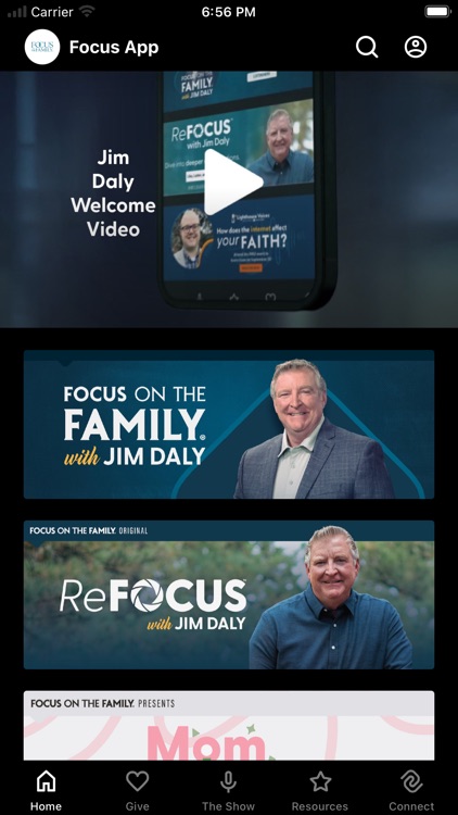 Focus on the Family App