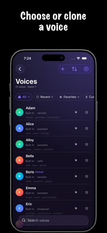 Spokio: Offline Text to Speech Screenshot 2 of 5