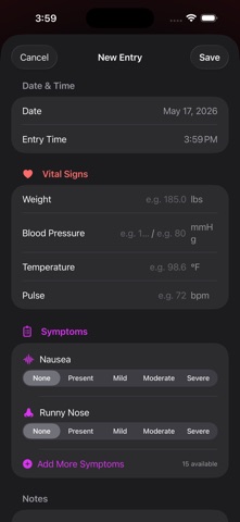 My Heart Log Screenshot 3 of 10