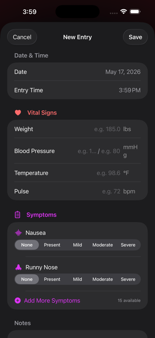 My Heart Log Screenshot 3 of 10