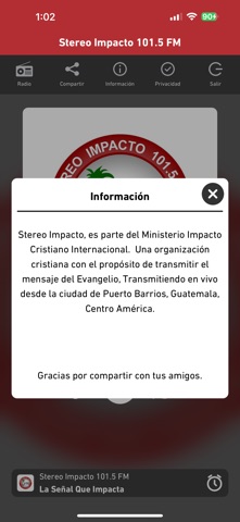 Stereo Impacto 101.5 FM Screenshot 2 of 2
