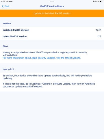 TEHTRIS MTD app screenshot 3