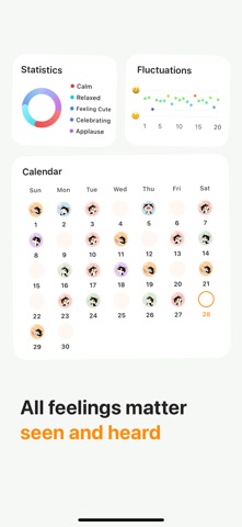 Mood Jar - Emotion tracker iPhone screenshot