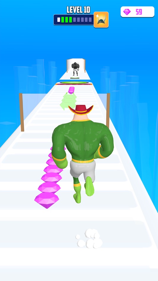 #2. Big Man Runner Game (iOS) 由: Awon Haider Naqvi