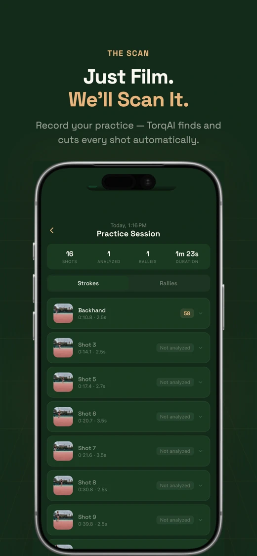 TorqAI: Tennis Swing Doctor screenshot 5