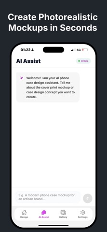 AI Phone Case Design Maker iPhone screenshot
