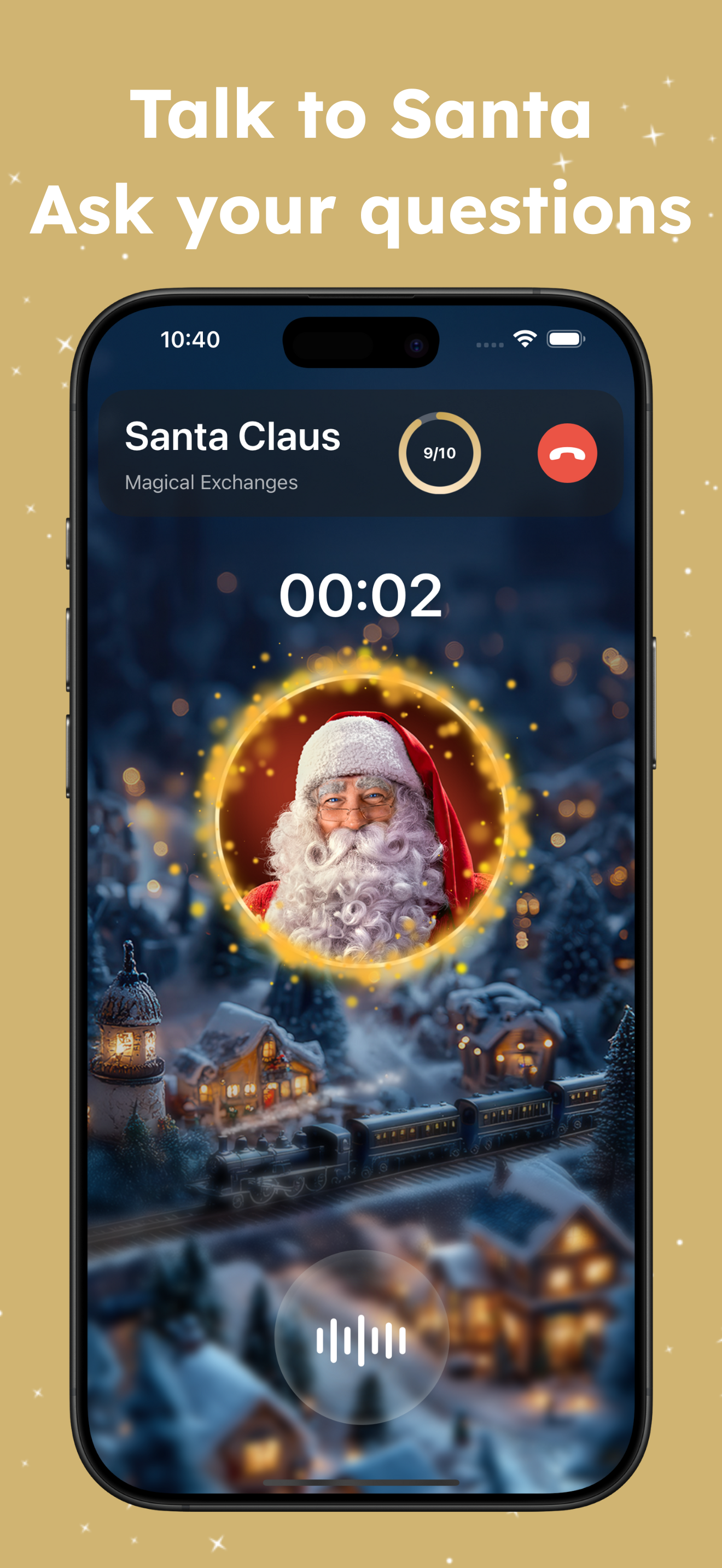 Call Santa Claus with PNP