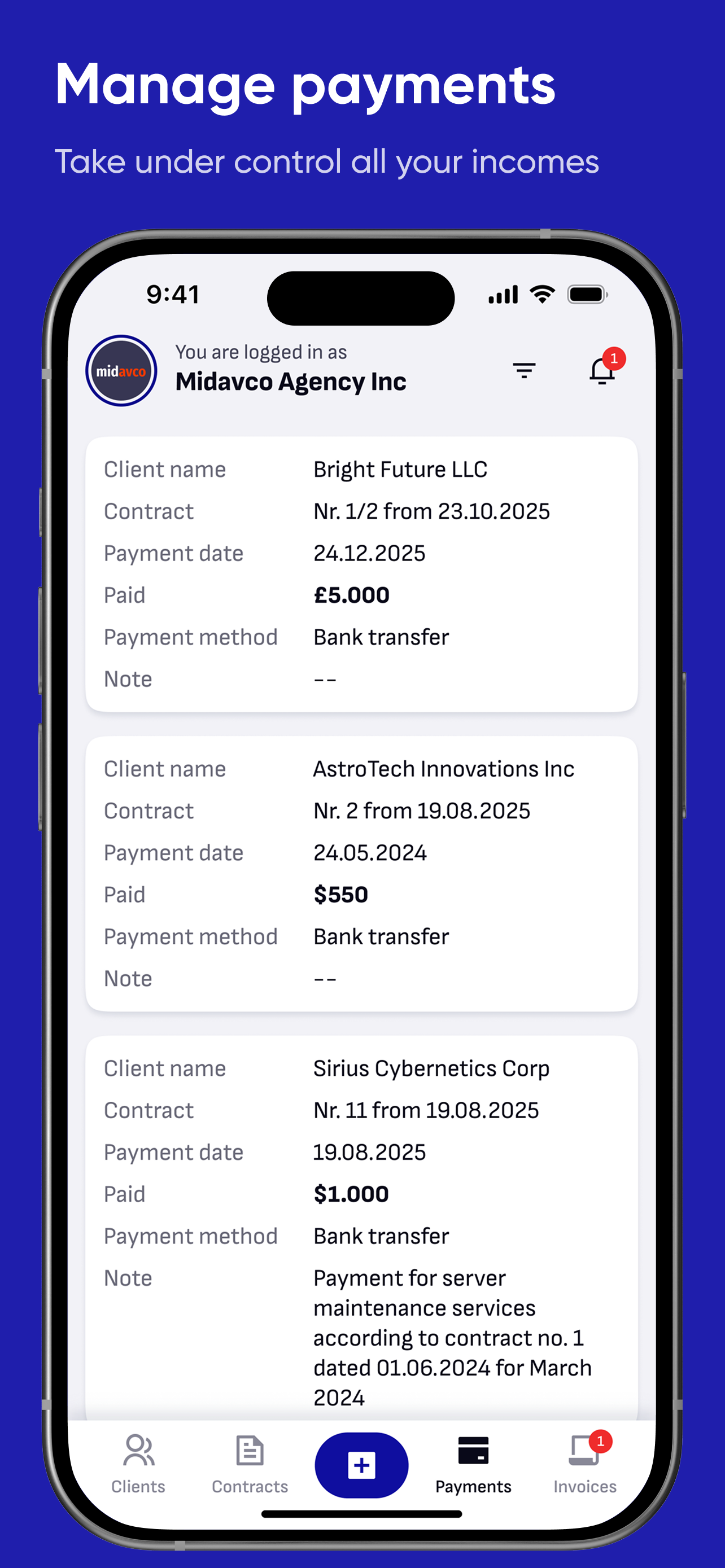 Invoicer - Smart invoicing