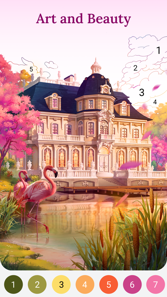 #8. Happy Color by Numbers Game (iOS) Bởi: X-Flow