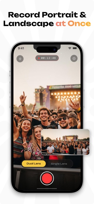 Dual Recorder - Double Camera Screenshot 3 of 4