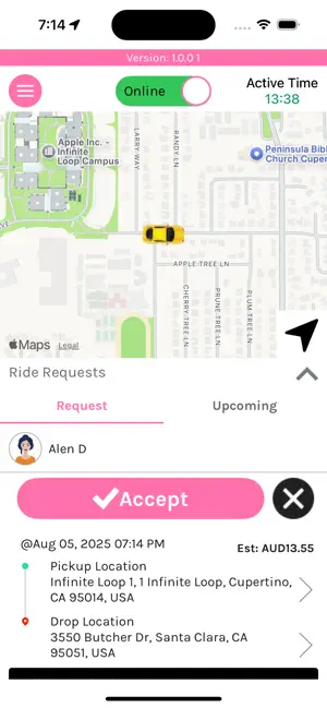 SaveHer Drivers Driver App screenshot 4