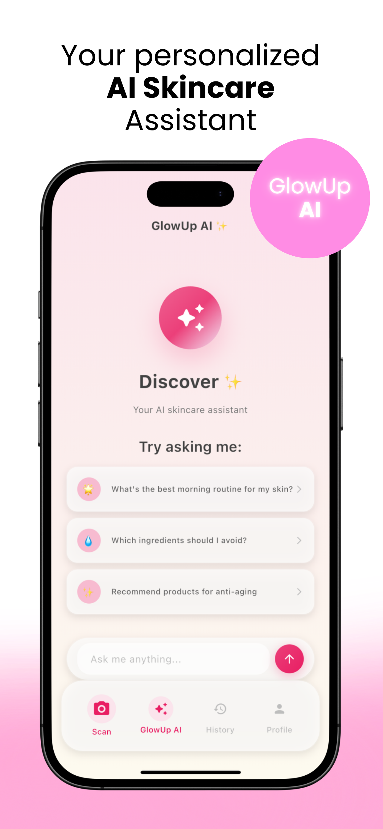 GlowUp: AI Ingredient Scanner screenshot 4