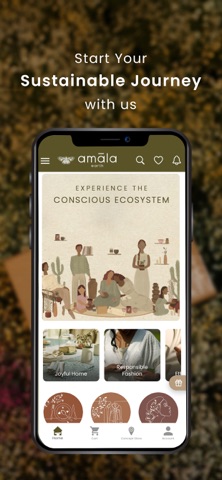 Amala Earth Online Shopping iPhone screenshot